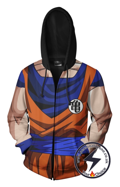 Dragon Ball Z - Goku Master Roshi Symbol ZipUp Armour - Dragon Ball Z Hoodies Jackets